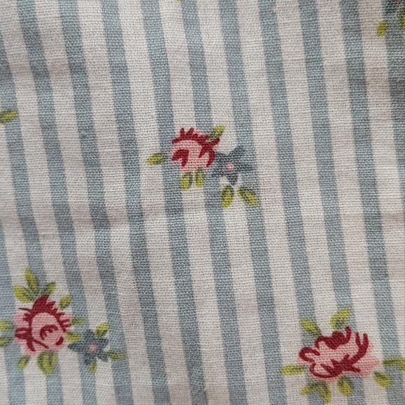 Topshop pin stripe floral pinafore or mini dress - Picture 7 of 8